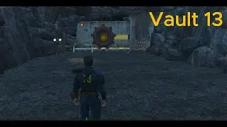 Vault 13 remade in fo4 - Spectacle island - Fallout 4 settlement build