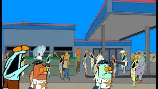 SpongeBob Zombie Apocalypse Trailer