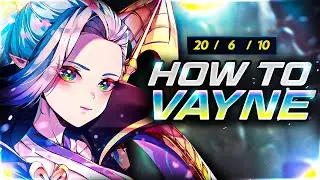 BEST VAYNE NA!? | HOW TO WIN WITH VAYNE IN SEASON 14 | MASTER VAYNE ADC GAMEPLAY