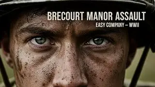 🎬🔥 BRECOURT MANOR ASSAULT (EASY COMPANY) | WWII War Realism Documentary (No Hollywood • No Music)