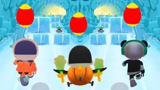 TAG WITH RYAN OPEN CHEST WITH SPY ROBO PANDA VS SPACE BASE VS CLOUN RYAN EGG SURPRISE PLAN UPDATE