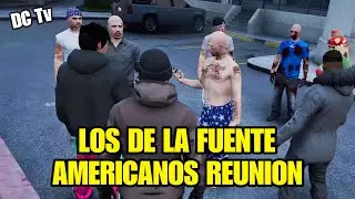 Materials were stolen from the De la Fuente family, Americans. Meeting with the De la Fuente fami...