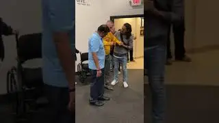 Healing Of A Man On Wheelchair In Action &mdash; Curry Blake