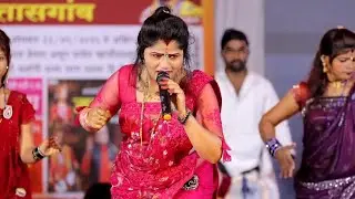 😍🥰हळदी कुंकवाचा सडा..चालली पुढं पुढं..😍💃कोमलताईंनी गायलं येडेश्वरीचं खास गाणं 🥰 Komal Patole 
