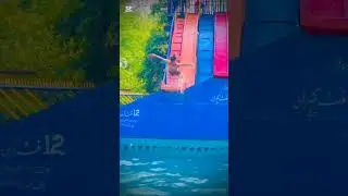 sozo water park Lahore Dengrus slide 12ft