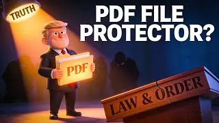 Защита PDF-файлов? Жестокая политическая сатира разоблачает фальшивый &laquo;закон и порядок&raquo;.