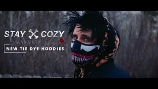 Stay Cozy Clothing // Anxxiety Tie Dye Hoodies