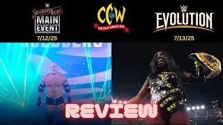 WWE SNME & EVOLUTION REVIEW (PODCAST FORMAT)