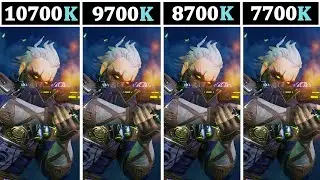 Intel I7 10700K vs 9700K vs 8700K vs 7700K | TESTED 12 GAMES |