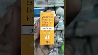 #otekAc #eardrops #best ear drop #shortvideo #pharmcist #doctor !