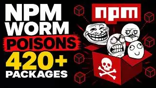NPM Worm Poisons Hundreds of Packages, Plants Claude Code and VS Code Hooks!