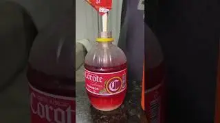 Corote vermelho com fanta Laranja! #shorts #fyp #viral #corote #trend #pov #cabar&eacute; #cacha&ccedil;a #fy