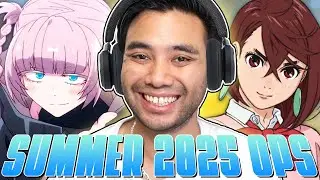 Ranking THE BEST Summer 2025 Anime Openings