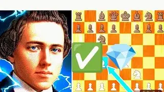 Paul Morphy vs Schrufer / Brutal Smothered/ Paris (1859)