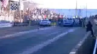 Yello Belly Drag Strip wheelie