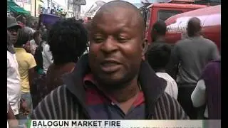 BALOGUN MARKET FIRE | TVC NIGERIA
