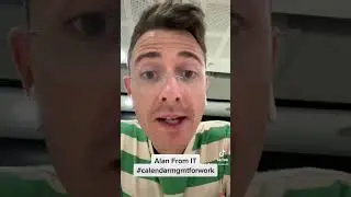 Alan From IT on Calendar Management