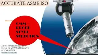 CMM PROBE STYLI SELCTION