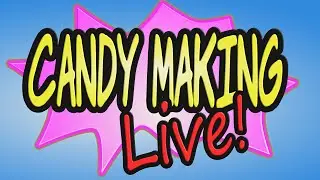 Making CINNAMON hard candy 🍬LIVE!🍬