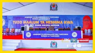 🔴#TBCLIVE: TUZO MAALUMU YA HESHIMA KWA RAIS SAMIA SULUHU HASSAN