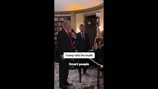 Trump Confesses Smart People Don&rsquo;t Like Him