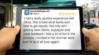 Internet Marketing Minneapolis & SEO SuccessfulPages.com 5 Star Review by Angie G.