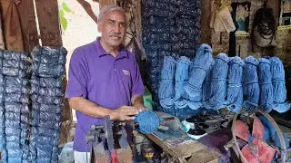 Amazing Work To Make Old Man Charpai Bed Ropes
