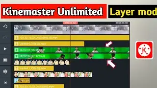 How to Enable unlimited video layer in kinemaster 2021 | Kinemaster Tricks |