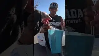 Offering Free Gifts But He Wanted Only The Snack Sack And Beanie