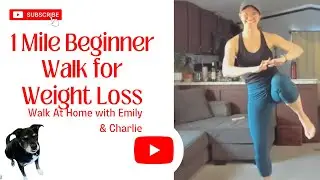 1 Mile Beginner Walk for Weight Loss | 2,000 Steps | Beginner & Senior-Friendly Home Fitness