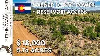 Colorado Land for Sale w/ Power &ndash; 5.76 Acres for Just $18,000!