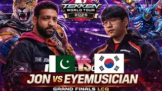 SUPER INTENSE Grand Finals THE JON VS EYEMUSICIAN Highlights TWT LCQ 2025 #tekken8 #king