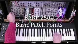 BARP 2500 Basic Patch Points