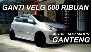 Ganti Velg 600 Ribuan - Daihatsu Ayla 1.2 R Deluxe 2017 -  CarVlog Indonesia - CarVlog#40