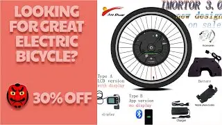🔥 IMORTOR 3 ELECTRIC BIKE CONVERSION KIT 36V 350W BRUSHLESS MOTOR