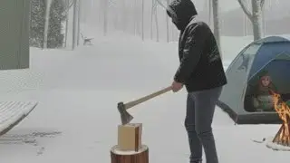 Karda kamp videoları gelicek takipte kalın