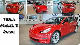 Tesla Model 3 Dubai | Best Electric Car | #teslamodel3