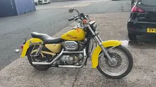 1990 Harley Davidson Sportster 883cc Delux XL883DXL Project Ref-1503