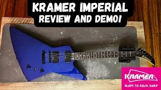 Обзор и демонстрация Kramer Imperial. Эта гитара Kramer Explorer просто убойная!