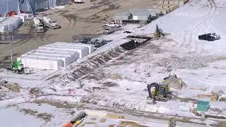 Amazon YYC4 facility - Calgary Alberta - Winter 2021/2022 progress