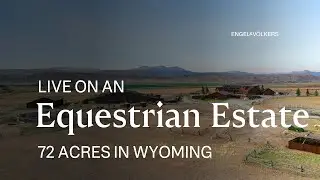 A 72-Acre Woming Horse Ranch with an Indoor Arena | Windbreak Ranch
