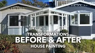 Before & After House Painting by Superior Painters, Auckland
