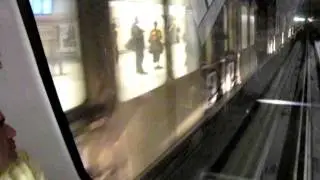 Train at Atlanta aiport - automatic people mover