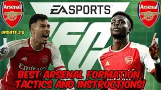 EA FC 24 - BEST ARSENAL Formation, Tactics and Instructions