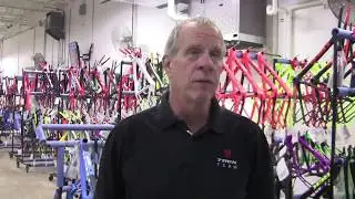 Meter, Mix, and Dispense Trek Bike Frame Assembly - PR70 System