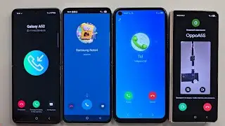 Incoming Call Samsung Galaxy Z Flip 5 Telegram vs WhatsApp vs Google Duo vs BiP Messenger