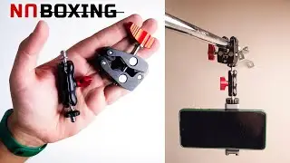 Camera Magic Arm Double | Hot Shoe Ball Head Crab Claw Clip |  Universal  Clamp Super Holder Stand