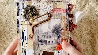 SOLD - Owls, Joy-made by my Mom & Homestead Junk Journal by RoseByNameCo
