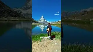 Switzerland Dream Hike: Matterhorn Reflection at Riffelsee! 🌟🏞️