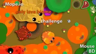 Mope.io but I can't leave the Lava Biome | Mouse to BD Gameplay